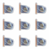 Sticker Drapeau de l'État d'Idaho (Devant)