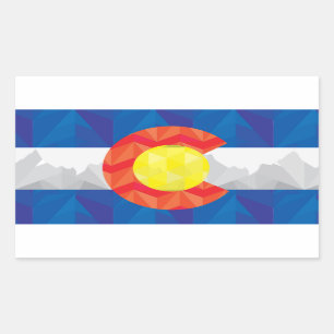 Sticker Drapeau de l'État du Colorado