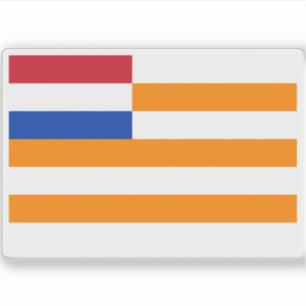 Sticker Drapeau de l'État libre d'Orange, Afrique