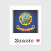 Sticker Drapeau de l'Idaho (Feuille)