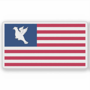 Sticker Drapeau de l'île des Swains, Samoa américaines, Ét