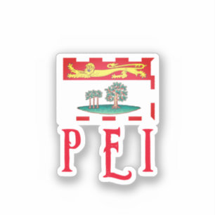 Sticker Drapeau de l'Île-du-Prince-Édouard