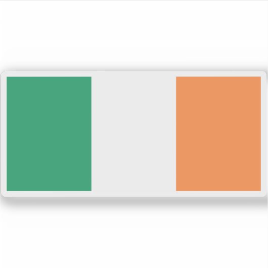 Sticker Drapeau de l'Irlande (Devant)