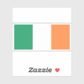 Sticker Drapeau de l'Irlande (Feuille)
