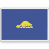 Sticker Drapeau de l'Oregon (Devant)