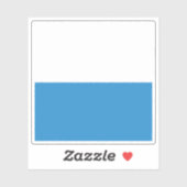 Sticker Drapeau de Lucerne, Suisse (Feuille)