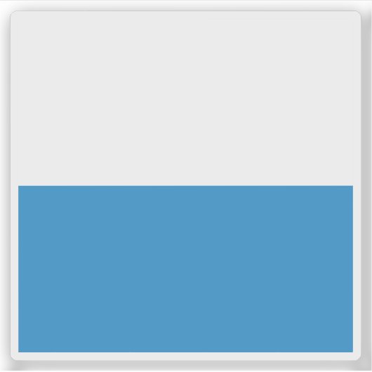 Sticker Drapeau de Lucerne, Suisse (Devant)