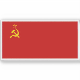 Sticker Drapeau de l'Union soviétique (1924-1936)