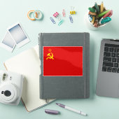 Sticker Drapeau de l'Union soviétique, URSS, CCCP, communi (Couverture iPad)