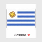 Sticker Drapeau de l'Uruguay (Feuille)