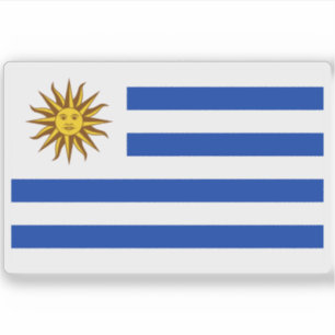 Sticker Drapeau de l'Uruguay