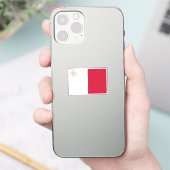 Sticker Drapeau de Malte (Téléphone)