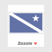Sticker Drapeau de Melliehta, Malte (1993—2000) (Feuille)