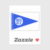 Sticker Drapeau de Minneapolis (Feuille)