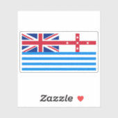 Sticker Drapeau de Murray River (Lower), Commonwealth Aust (Feuille)