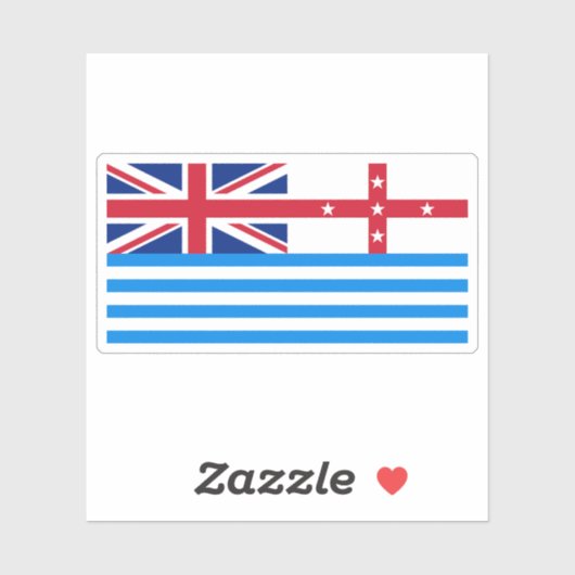 Sticker Drapeau de Murray River (Lower), Commonwealth Aust (Feuille)