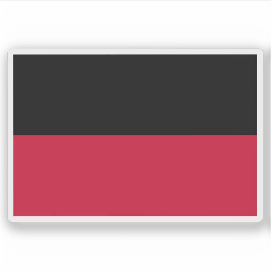 Sticker Drapeau de Nimègue, Pays-Bas (Devant)