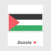 Sticker Drapeau de Palestine (Feuille)