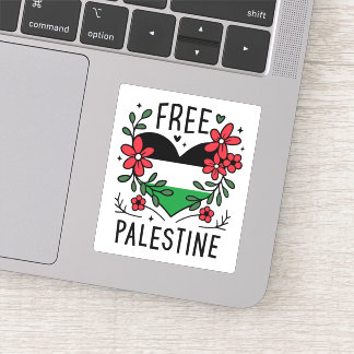 Sticker Drapeau de palestine libre