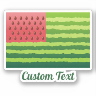 Sticker Drapeau de pastèque