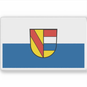 Sticker Drapeau de Pforzheim, Allemagne