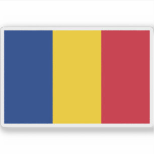 Sticker Drapeau de Roumanie