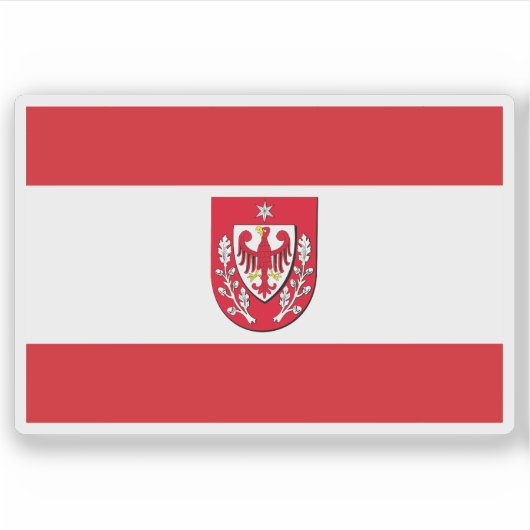 Sticker Drapeau de Teltow, Allemagne (Devant)