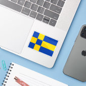 Sticker Drapeau de Tilburg, Pays-Bas (Ordinateur portable avec iPhone)