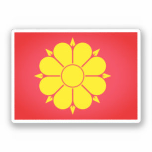 Sticker Drapeau de Trondheim, Norvège