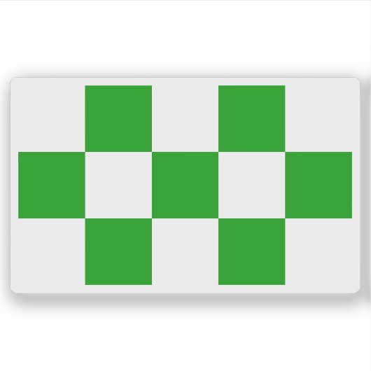 Sticker Drapeau de Zevenwouden, Pays-Bas (Devant)