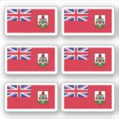 Sticker Drapeau des Bermudes (Devant)