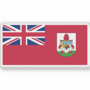 Sticker Drapeau des Bermudes