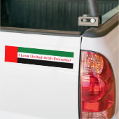 Sticker Drapeau des Émirats Arabes Unis (Sur camion)