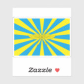 Sticker Drapeau des forces aérospatiales russes (Feuille)
