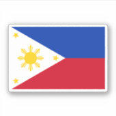 Sticker Drapeau des Philippines (Devant)