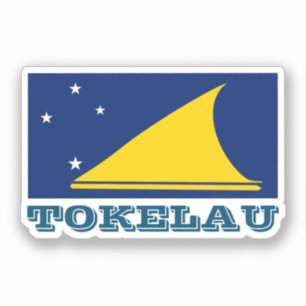 Sticker Drapeau des Tokélaou