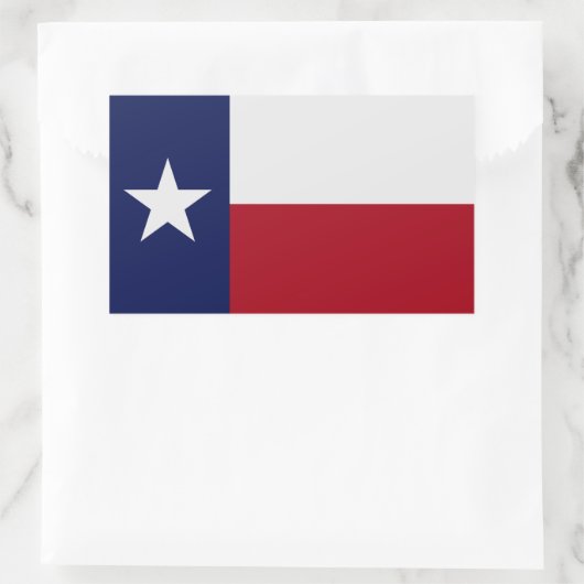 Sticker Drapeau d'État du Texas (Sac)