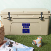 Sticker Drapeau d'état Indiana (Glacière)