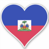 Sticker Drapeau d'Haïti (Devant)