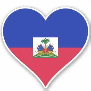 Sticker Drapeau d'Haïti