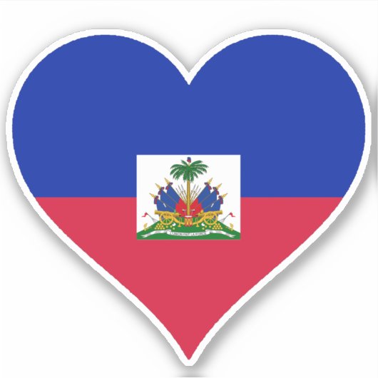 Sticker Drapeau d'Haïti (Devant)