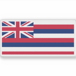 Sticker Drapeau d'Hawaï