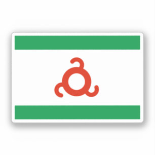 Sticker Drapeau d'Ingouchie