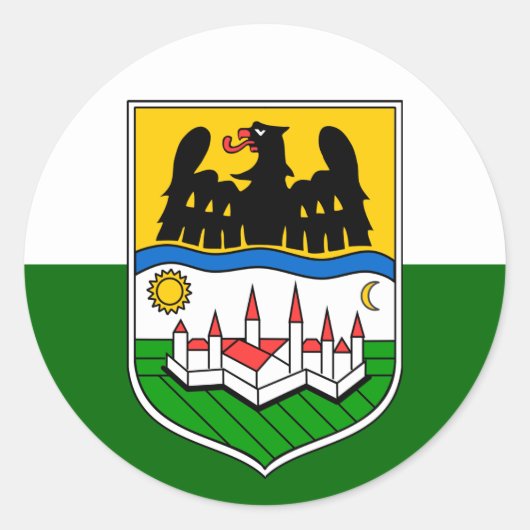 Sticker Drapeau Donauschwaben (Devant)