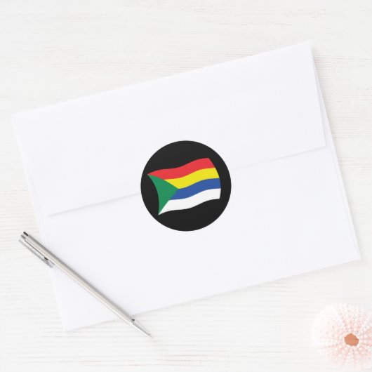 Sticker Drapeau Druze (Enveloppe)