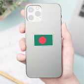Sticker Drapeau du Bangladesh (Téléphone)