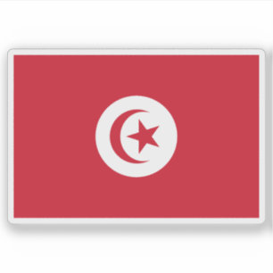 Sticker Drapeau du Beylik de Tunis (1827-1881), Tunisie