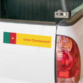 Sticker Drapeau du Cameroun (Sur camion)