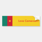 Sticker Drapeau du Cameroun (Devant)
