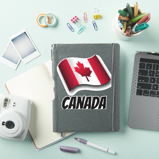 Sticker Drapeau du Canada (Couverture iPad)